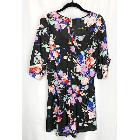 YUMI KIM Leah Romper in black blossom - Picture 3 of 8